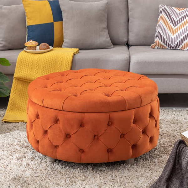 Willa Arlo Interiors Palouse Upholstered Storage Ottoman Wayfair